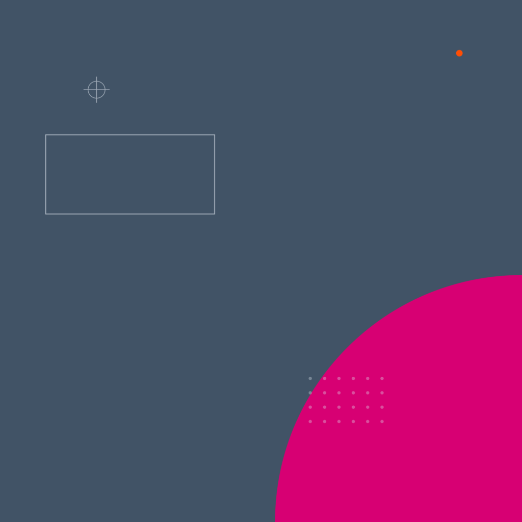 Abstract brand graphic for custom modular stands